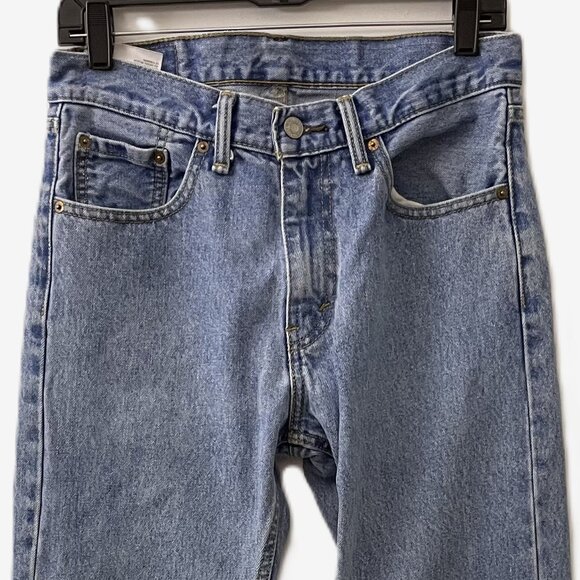 Levi's 505™ Straight Regular Fit Denim Jeans Men's 30x30 - Picture 3 of 15